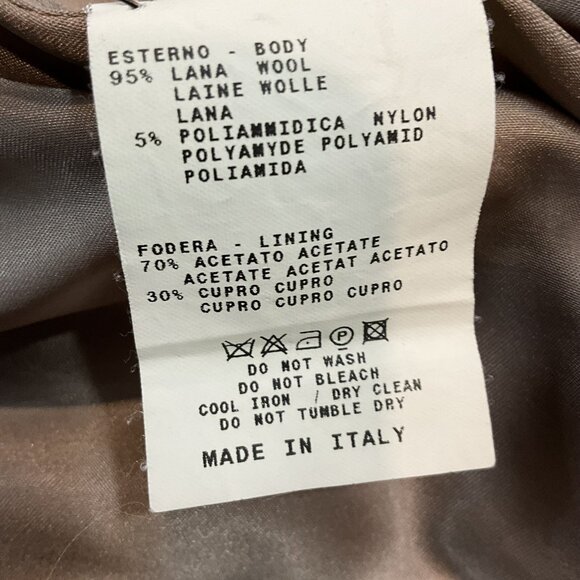 Etro Milano Wool Coat With Sequin Detail . Made in Italy. IT 42 - Picture 8 of 8